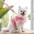 Lovely Flower Dog Harness Adjustable Vest